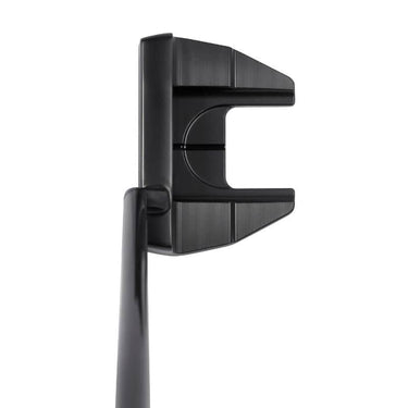 Mizuno OMOI Putter in Intense Black ION showing from address on white background