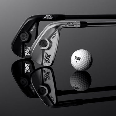 PXG Gen 6 0317 T Black and Chrome Golf Irons 