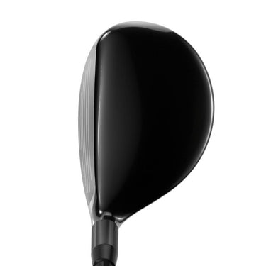 Callaway Apex UW 24 Golf Wood at the address position and taken from above the club head on a white background