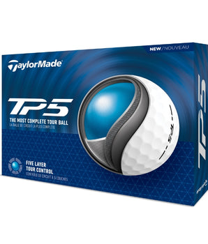 TaylorMade TP5 2024 White Golf Balls (Dozen)