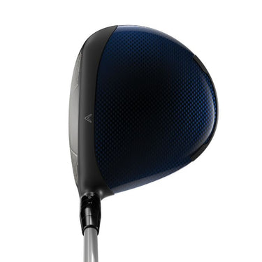 Callaway Golf Paradym Driver looking down from above at the top of the driver head on a white background
