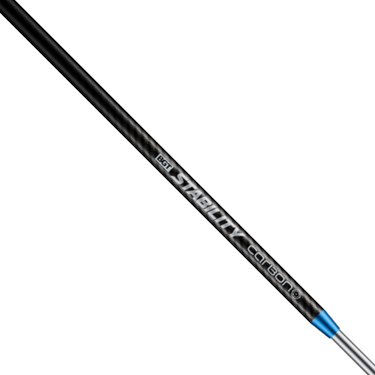 Stability Carbon Putter Shaft in blue on a white background